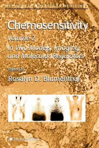 Kniha Chemosensitivity Rosalyn D. Blumenthal