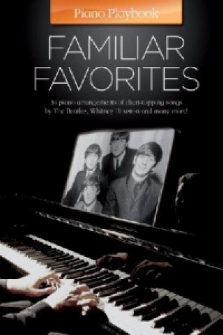 Livre Piano Playbook: Familiar Favorites 