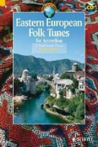 Kniha Eastern European Folk Tunes for Accordion Merima Kljuco