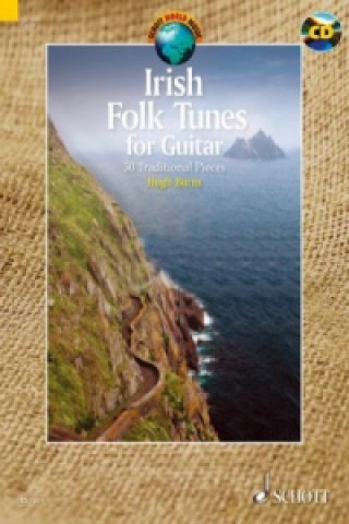 Book Irish Folk Tunes for Guitar Hugh Burns