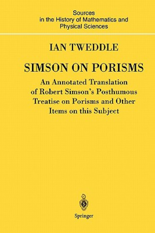 Kniha Simson on Porisms Ian Tweddle