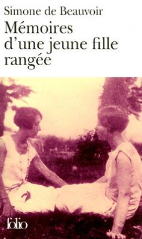 Carte Memoires d'une jeune fille rangee Simone de Beauvoir