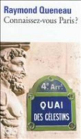 Livre Connaissez-vous Paris ? Raymond Queneau