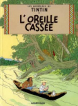 Книга Les Aventures de Tintin - L' oreille cassee Hergé