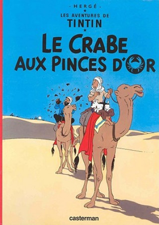 Kniha Crabe aux pinces d'or Hergé