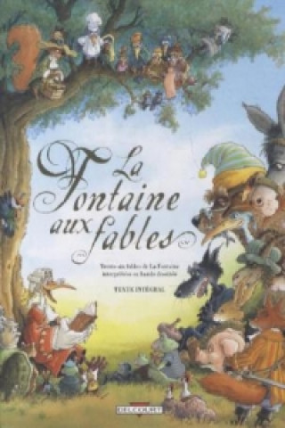 Könyv La Fontaine aux fables, Comic Jean de La Fontaine