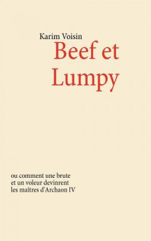 Knjiga Beef et Lumpy Karim Voisin