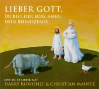 Audio Lieber Gott, Du bist der Boss, Amen. Dein Rhinozeros, 2 Audio-CD Harry Rowohlt