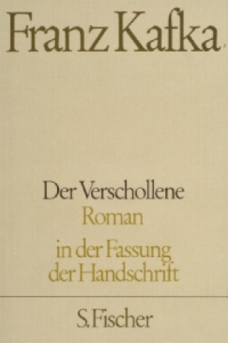 Kniha Der Verschollene Franz Kafka