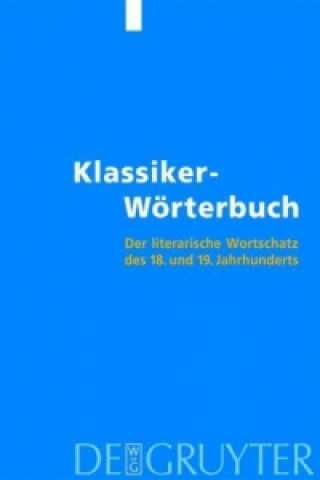 Livre Klassiker-Wörterbuch Ulrich Knoop