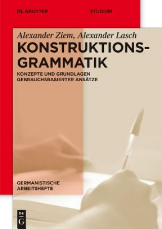 Kniha Konstruktionsgrammatik Alexander Ziem