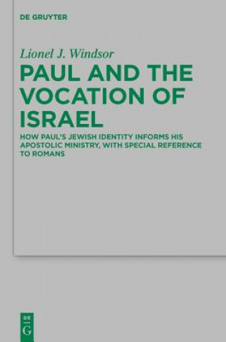 Könyv Paul and the Vocation of Israel Lionel J. Windsor