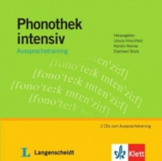 Hanganyagok Phonothek intensiv, Aussprachetraining, 2 Audio-CDs, Audio-CD Ursula Hirschfeld