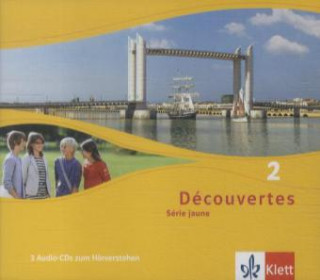 Audio Découvertes. Série jaune (ab Klasse 6). Ausgabe ab 2012. Bd.2, 2 Audio-CDs zum Hörverstehen 