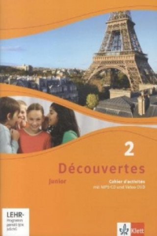 Carte Découvertes 2. Junior für Klasse 6, m. 1 Audio-CD 