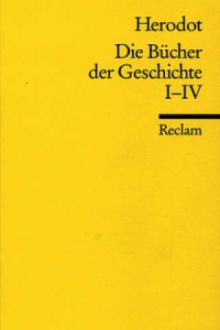 Knjiga Die Bücher der Geschichte. Buch.1-4 Herodot