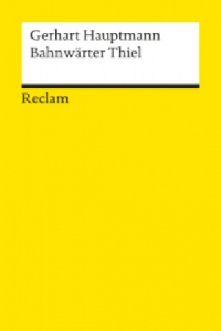 Book Bahnwarter Thiel Gerhart Hauptmann