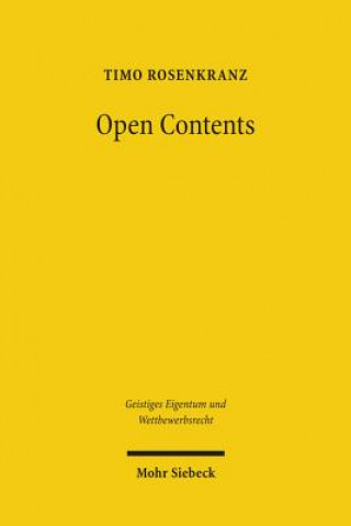 Buch Open Contents Timo Rosenkranz