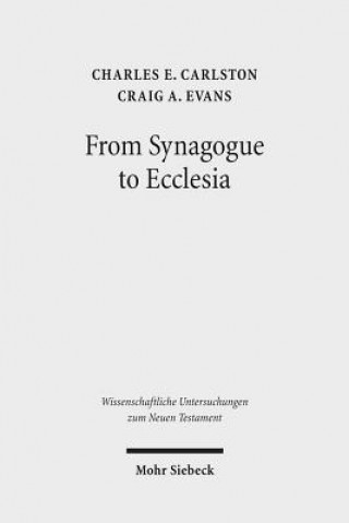 Book From Synagogue to Ecclesia Charles E. Carlston