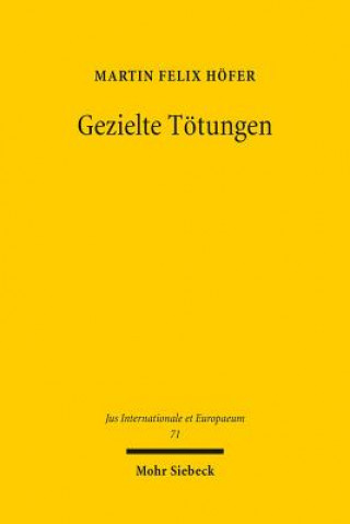 Книга Gezielte Toetungen Martin F. Höfer