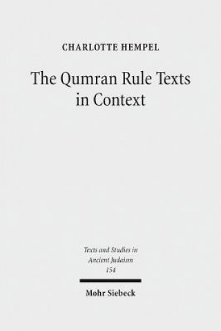 Carte Qumran Rule Texts in Context Charlotte Hempel