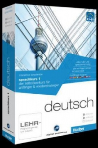 Digital Sprachkurs 1, DVD-ROM m. Audio-CD u. Textbuch 