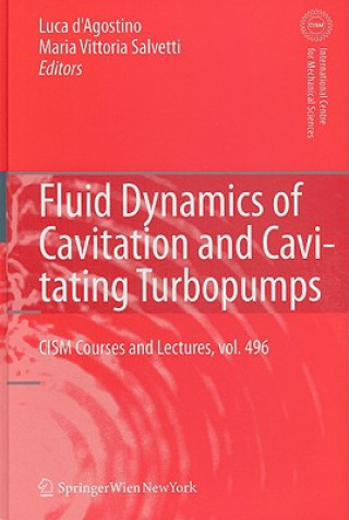 Kniha Fluid Dynamics of Cavitation and Cavitating Turbopumps Luca dAgostino