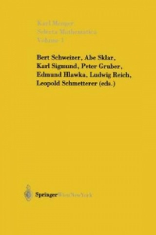 Libro Selecta Mathematica. Bd.I Karl Menger