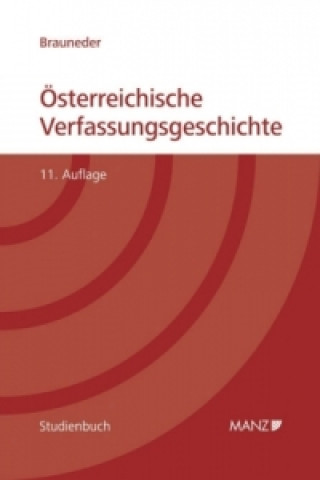Carte Österreichische Verfassungs- geschichte Wilhelm Brauneder