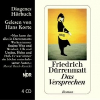Audio Das Versprechen, 4 Audio-CD Friedrich Dürrenmatt