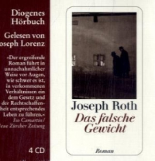 Hanganyagok Das falsche Gewicht, 4 Audio-CD Joseph Roth