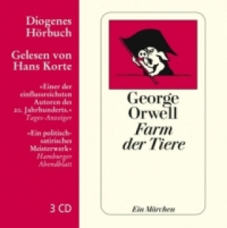 Hanganyagok Farm der Tiere, 3 Audio-CD George Orwell