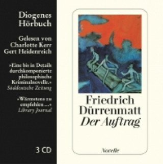 Audio Der Auftrag, 3 Audio-CD Friedrich Dürrenmatt