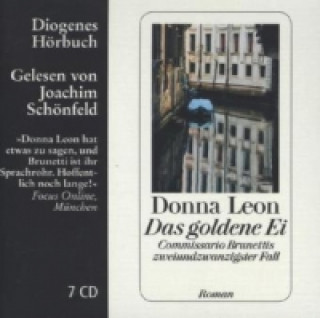 Audio Das goldene Ei, 7 Audio-CD Donna Leon