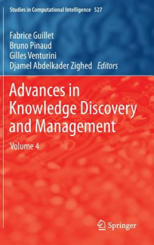 Książka Advances in Knowledge Discovery and Management Fabrice Guillet