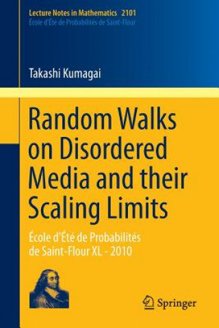 Könyv Random Walks on Disordered Media and their Scaling Limits Takashi Kumagai