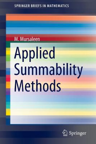 Книга Applied Summability Methods Mohammad Mursaleen