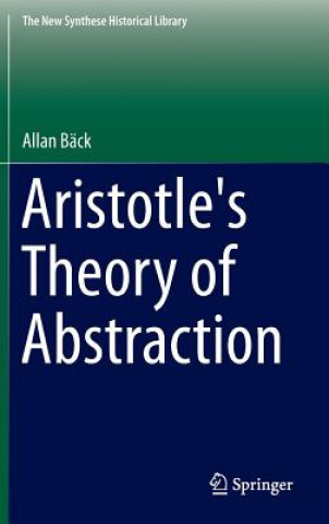 Libro Aristotle's Theory of Abstraction Allan Bäck