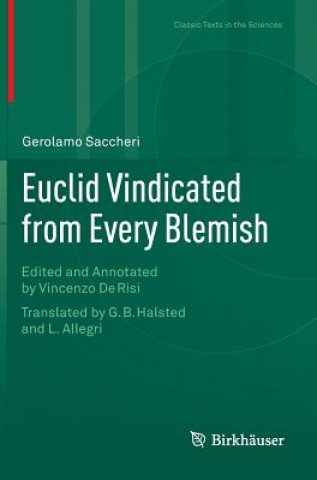 Kniha Euclid Vindicated from Every Blemish Gerolamo Saccheri