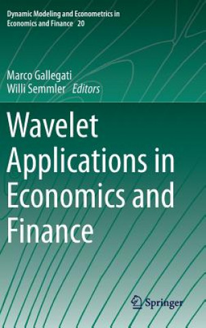 Kniha Wavelet Applications in Economics and Finance Marco Gallegati