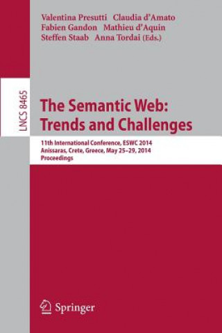 Könyv Semantic Web: Trends and Challenges Mathieu D'Acquin