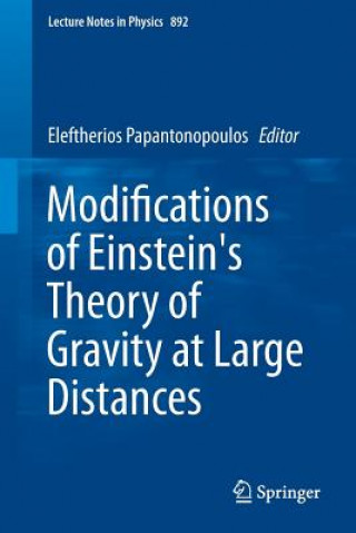 Könyv Modifications of Einstein's Theory of Gravity at Large Distances Eleftherios Papantonopoulos