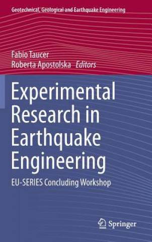 Carte Experimental Research in Earthquake Engineering Fabio Taucer