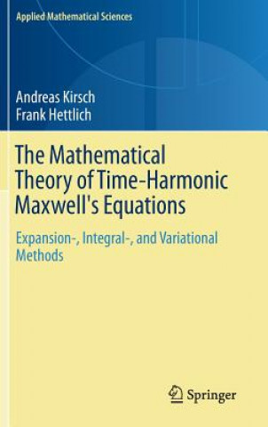 Carte Mathematical Theory of Time-Harmonic Maxwell's Equations Andreas Kirsch