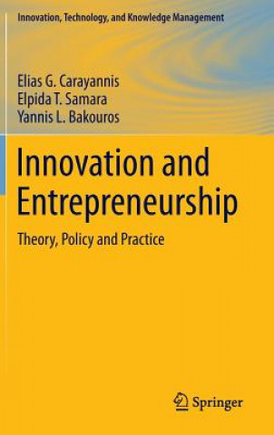 Buch Innovation and Entrepreneurship Elias G. Carayannis