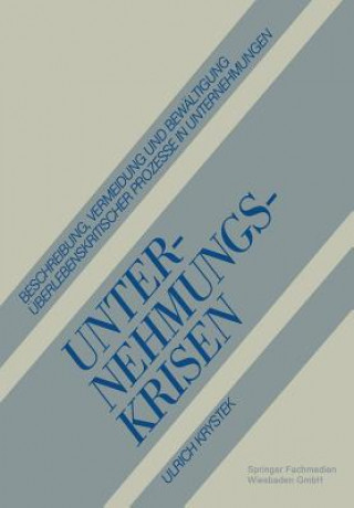 Kniha Unternehmungskrisen Ulrich Krystek