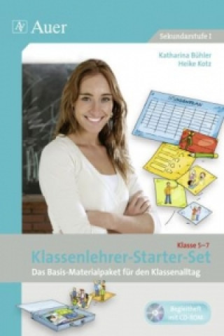 Hra/Hračka Klassenlehrer-Starterset, Klasse 5-7, m. CD-ROM Katharina Bühler