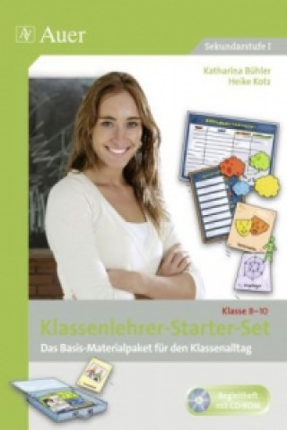 Játék Klassenlehrer-Starterset, Klasse 8-10, m. CD-ROM Katharina Bühler