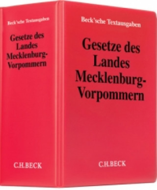 Książka Gesetze des Landes Mecklenburg-Vorpommern, zur Fortsetzung Hans-Jochen Knöll