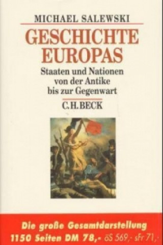 Kniha Geschichte Europas Michael Salewski